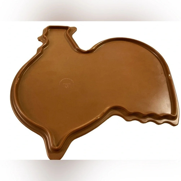 Rustic Rooster Wall Decor Cutting Board Wood Plastic - Picture 2 of 3